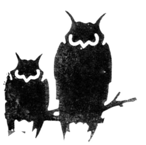 Two owls, the farm’s emblem